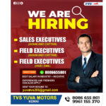 WE ARE HIRING SALES EXECUTIVES :KONNI AND CHITTAR